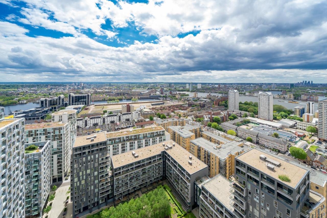 Luxurious Spacious 2Bed Suites Skyline River Views By Canary Wharf Londra Exterior foto