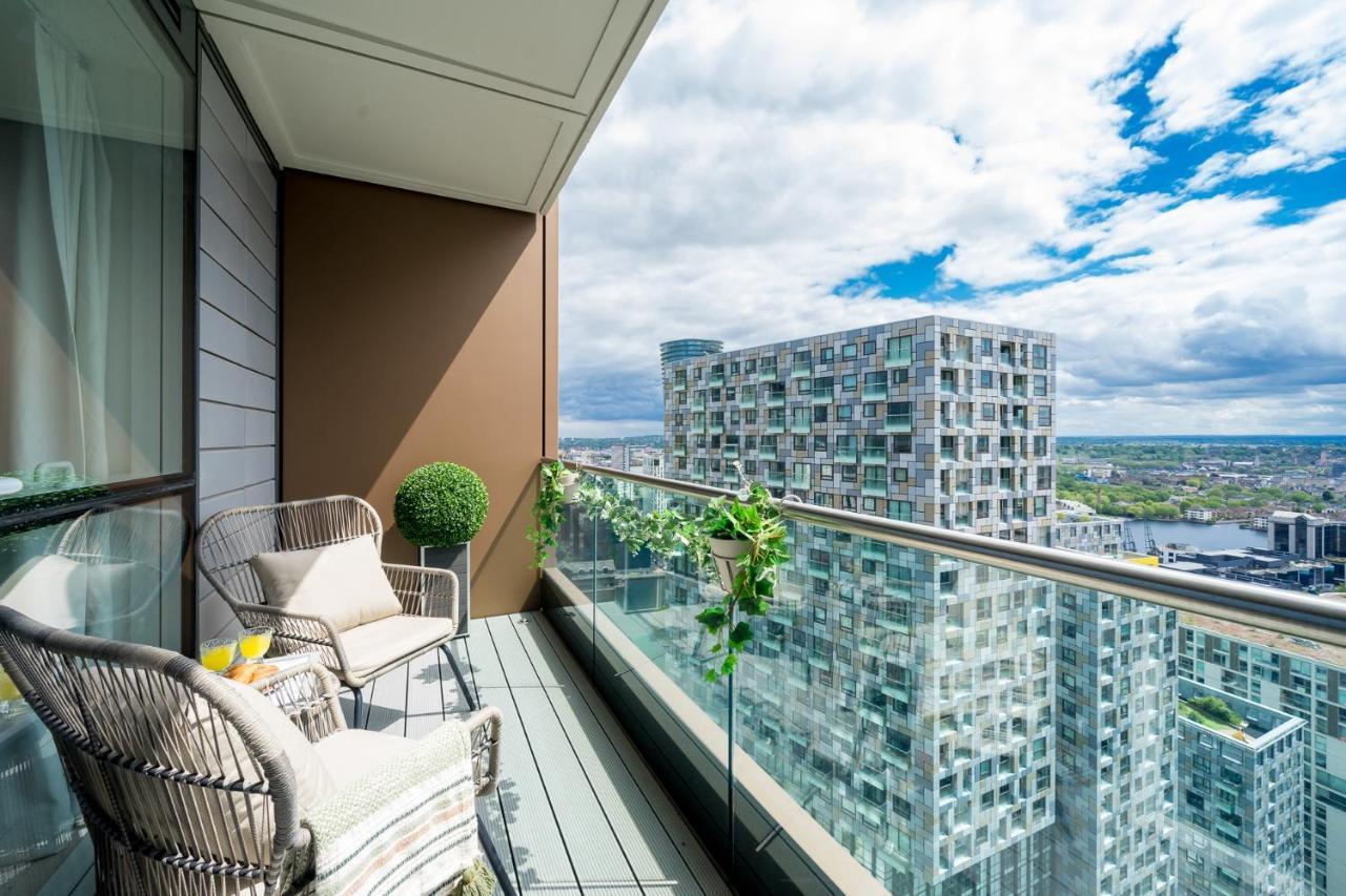 Luxurious Spacious 2Bed Suites Skyline River Views By Canary Wharf Londra Exterior foto