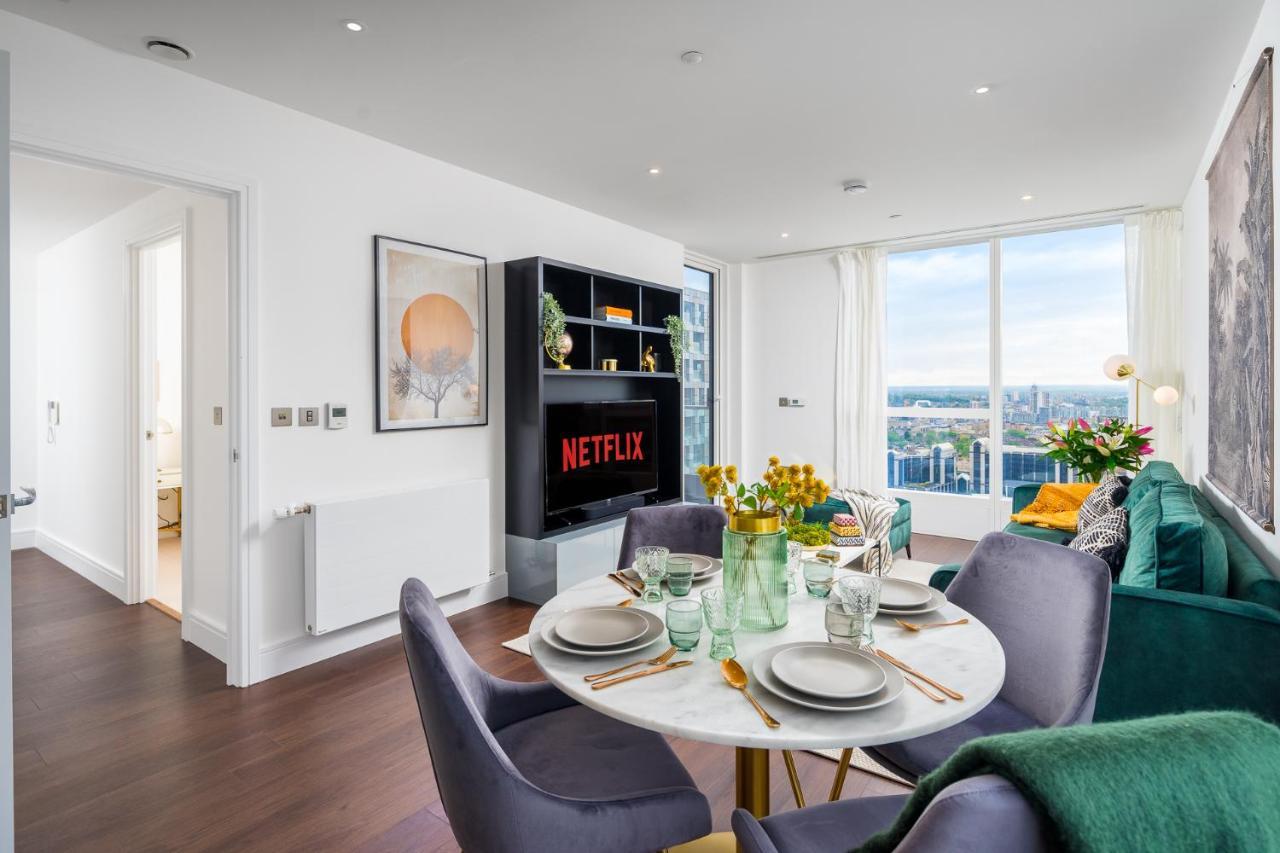 Luxurious Spacious 2Bed Suites Skyline River Views By Canary Wharf Londra Exterior foto