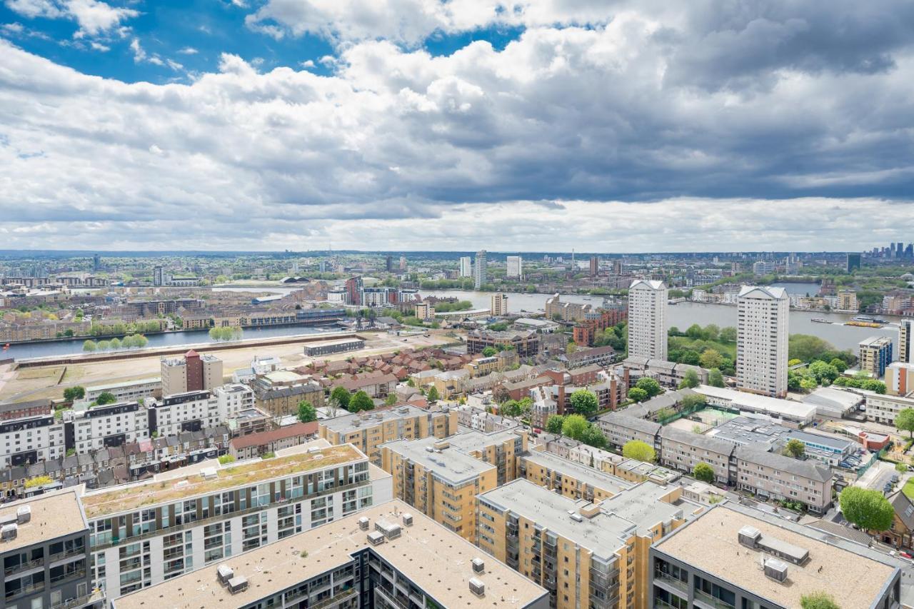 Luxurious Spacious 2Bed Suites Skyline River Views By Canary Wharf Londra Exterior foto